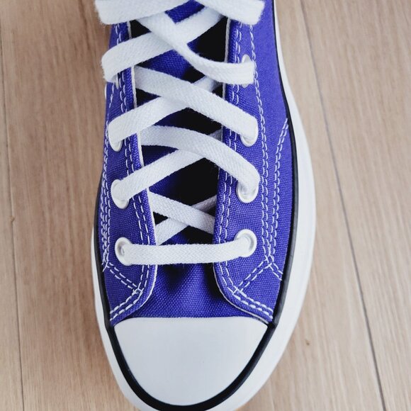 ⭐Converse Run Star Hike Platform Hi Sz 6.5 Women's Shoes Purple Sneakers A09383C - Picture 8 of 12